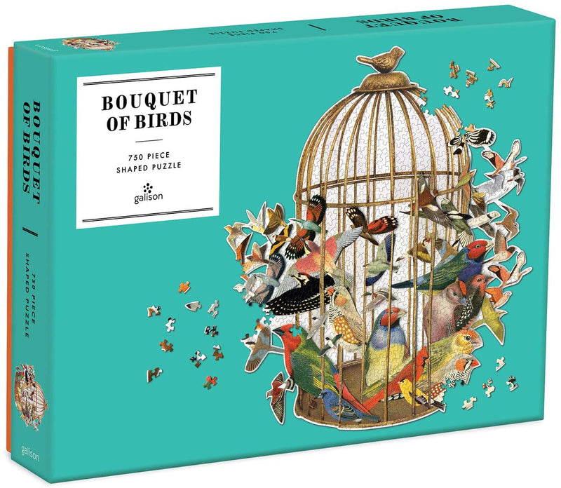Bouquet of Birds Shaped Puzzle (750 Piece) CHR 4806