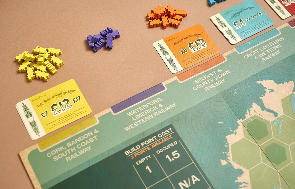 Iron Rail #1: Build Railroads Across Ireland -  Irish Gauge CSG IR101