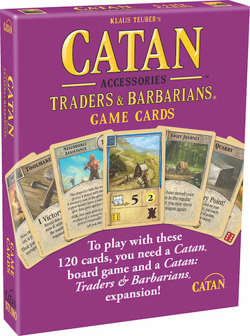 Catan Accessory - Traders & Barbarians Game Cards CSI CN3123