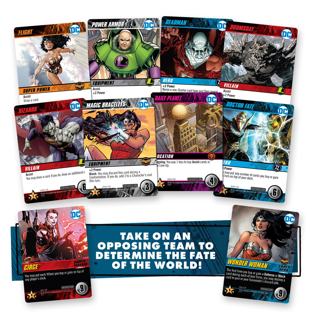 DC Deck-Building Game: Confrontations CZE 21969