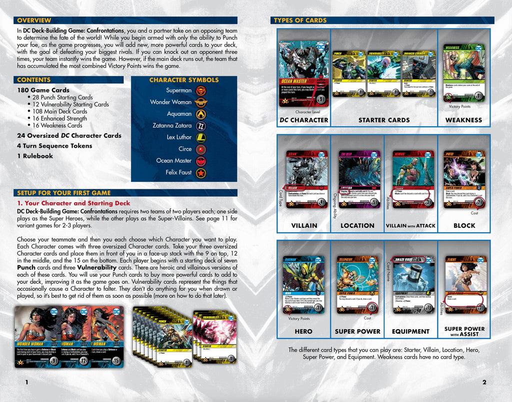 DC Deck-Building Game: Confrontations CZE 21969
