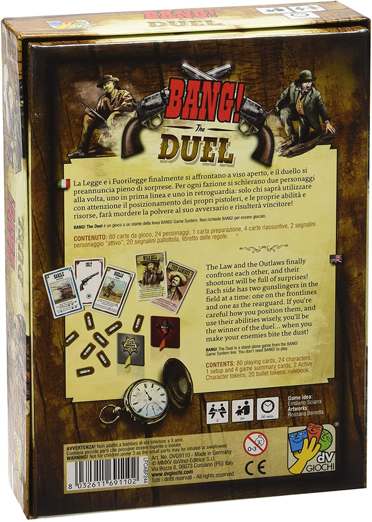 BANG! The Duel: dV Giochi DVG 9110