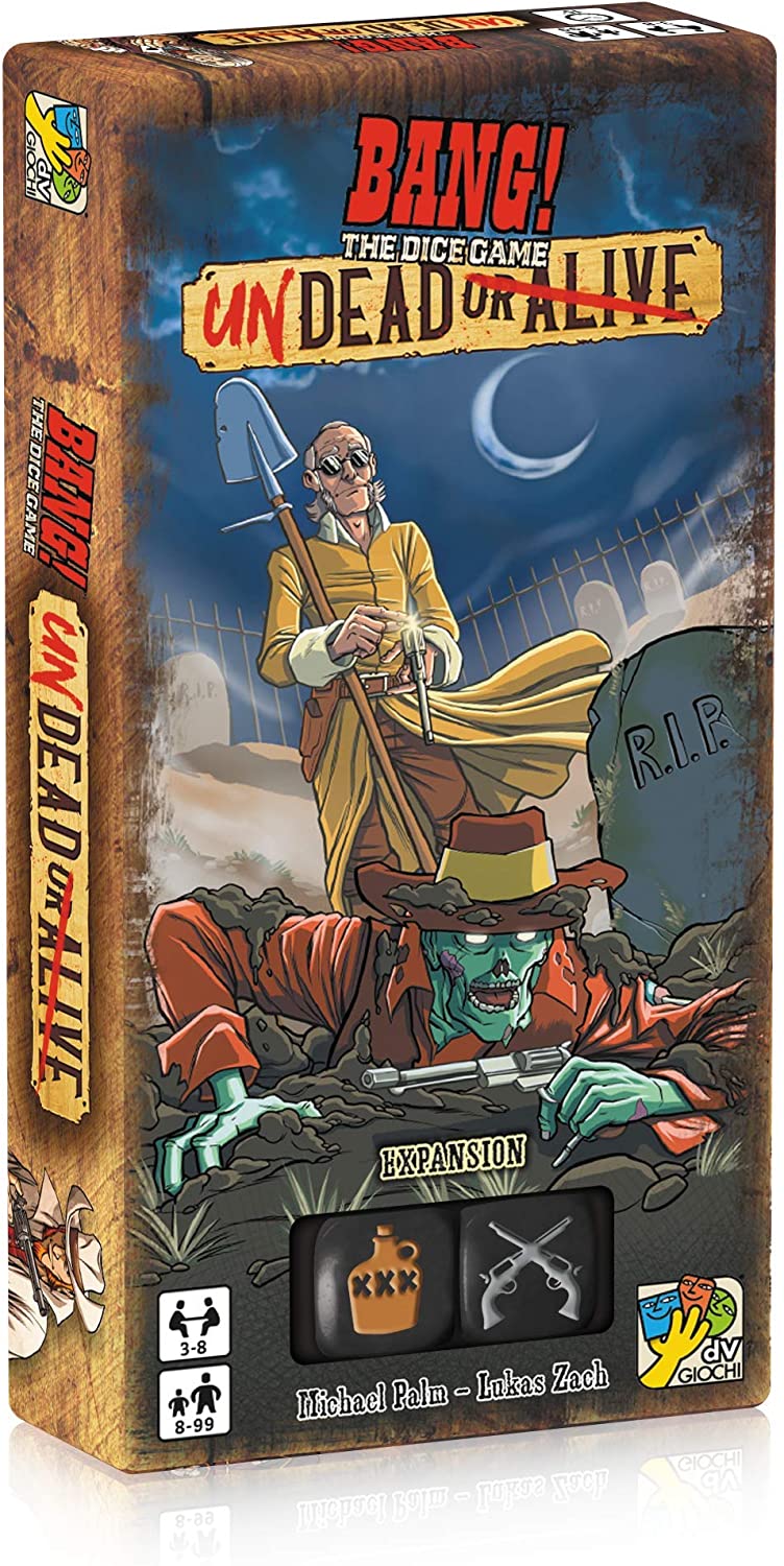 BANG! The Dice Game: Undead or Alive Expansion: dV Giochi DVG 9115