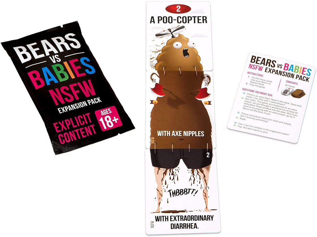 Bears vs Babies NSFW Expansion Pack EKG BVB-NSFW-1