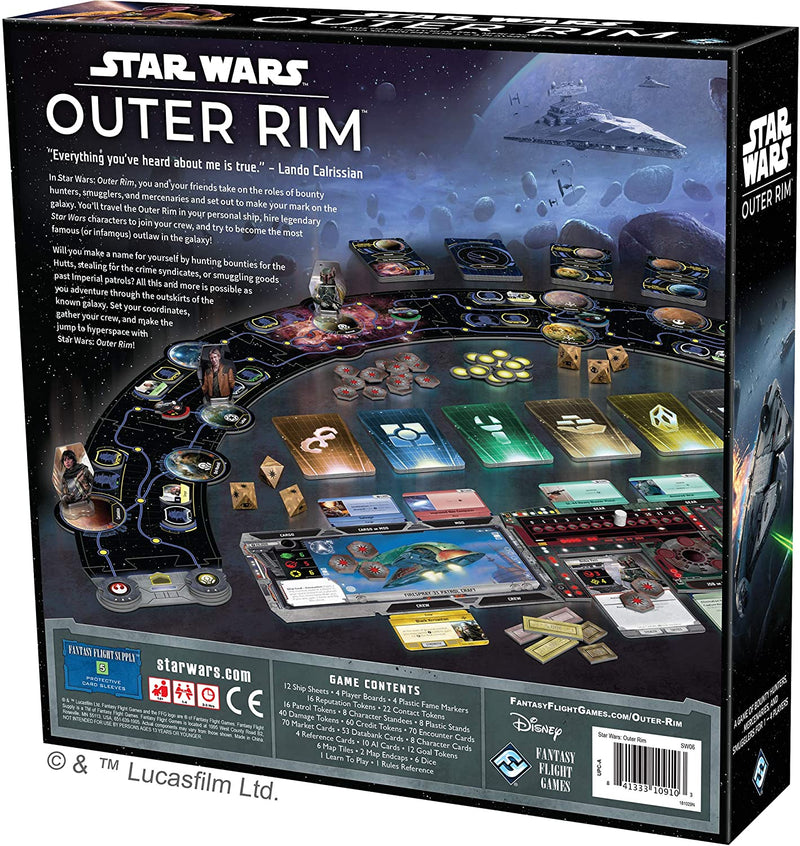 Fantasy Flight Games: Star Wars - Outer Rim FFG SW06