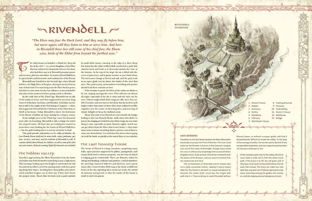 The One Ring: Loremaster's Screen & Rivendell Compendium FLF TOR003