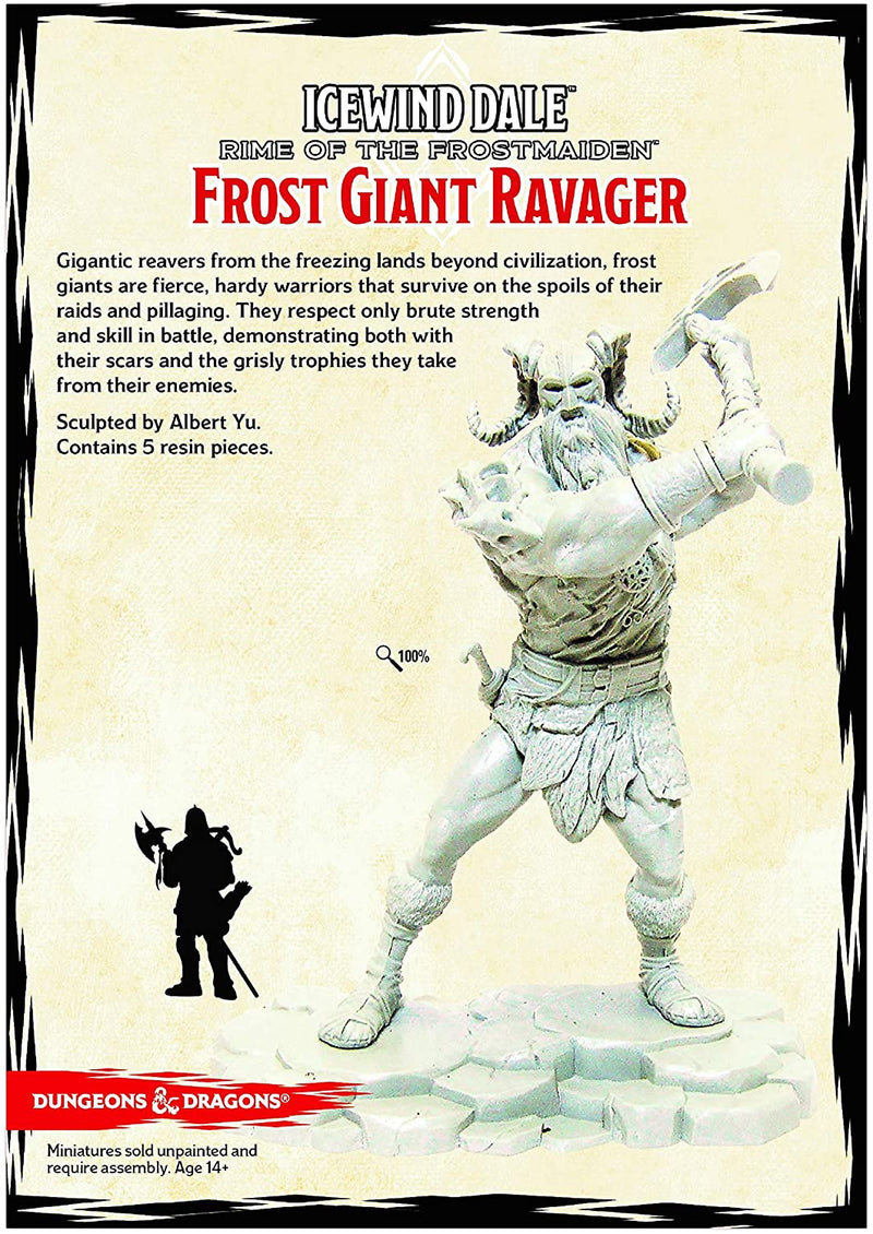 D&D RPG: Icewind Dale: Rime of the Frostmaiden - Frost Giant Ravager (1 fig) GF9 71115