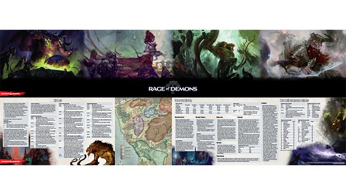 Dungeons & Dragons RPG: Out of the Abyss DM Screen GF9 73704