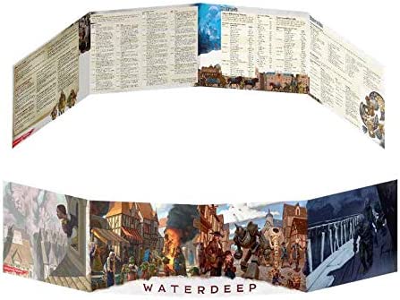 D&D RPG: Waterdeep - Dragon Heist DM Screen GF9 73709