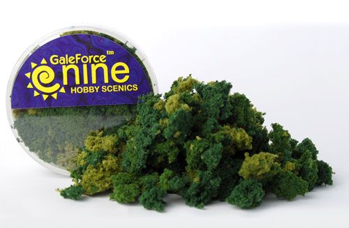 Miniatures Tools: Hobby Round Summer 3 Color Clump Foliage Mix GF9 GFS013
