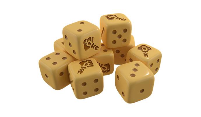 Star Trek Ascendancy Expansion: Dice (x9) - Cardassians GF9 ST009