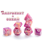 Aether Dice: "Rasberry & Cream" GKG AE157