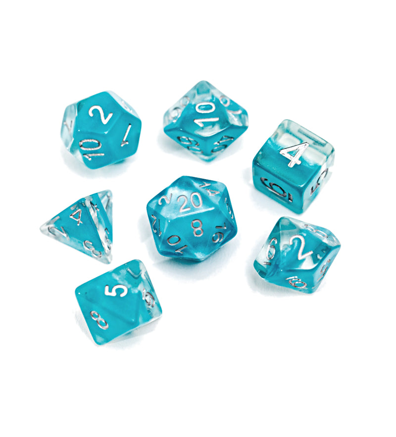Neutron Dice: "Glacier" (Light Blue) GKG N0302