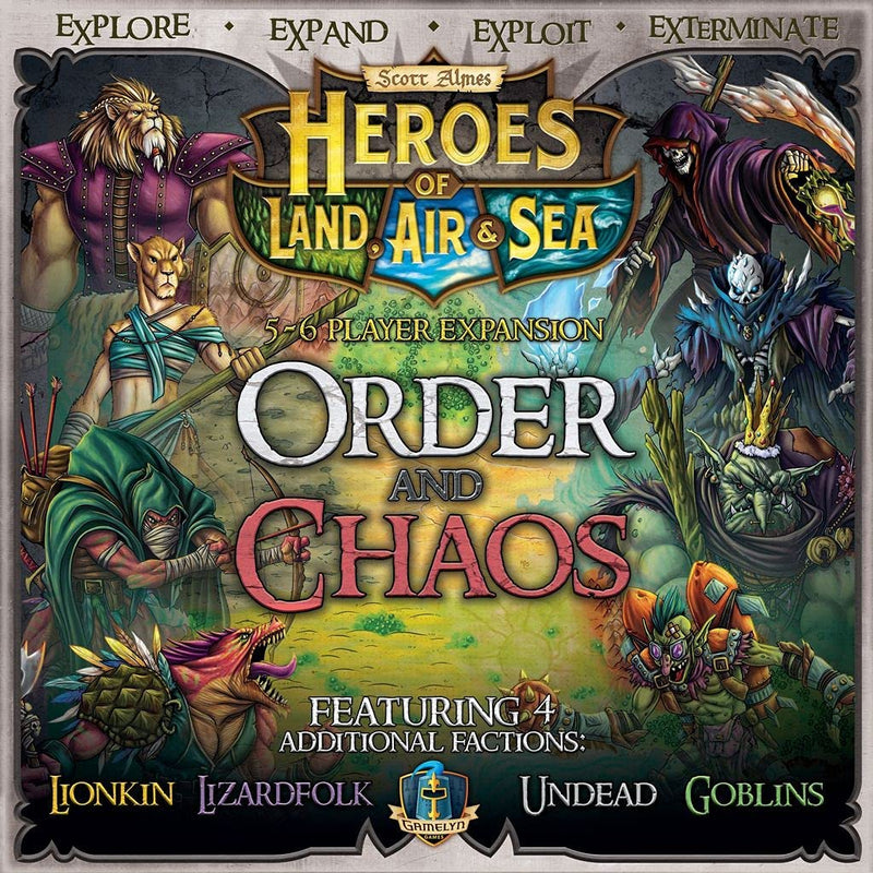 Heroes of Land, Air & Sea: Order and Chaos Expansion GLG HLASOC01