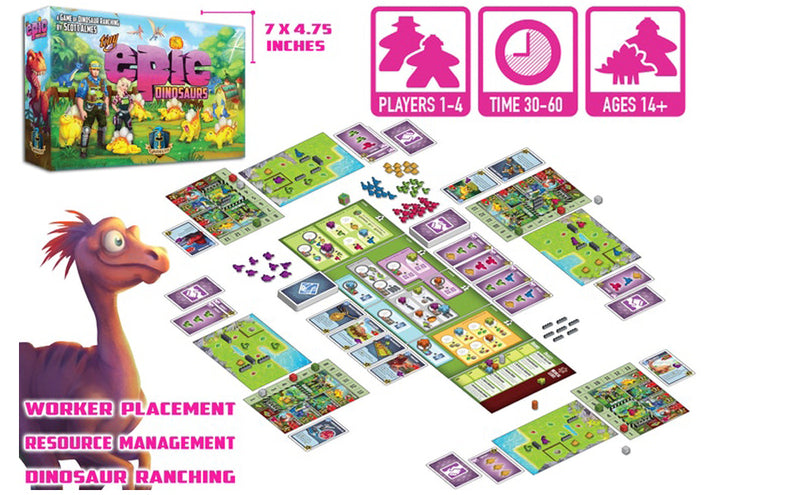 Tiny Epic Dinosaurs GLG TEDINO