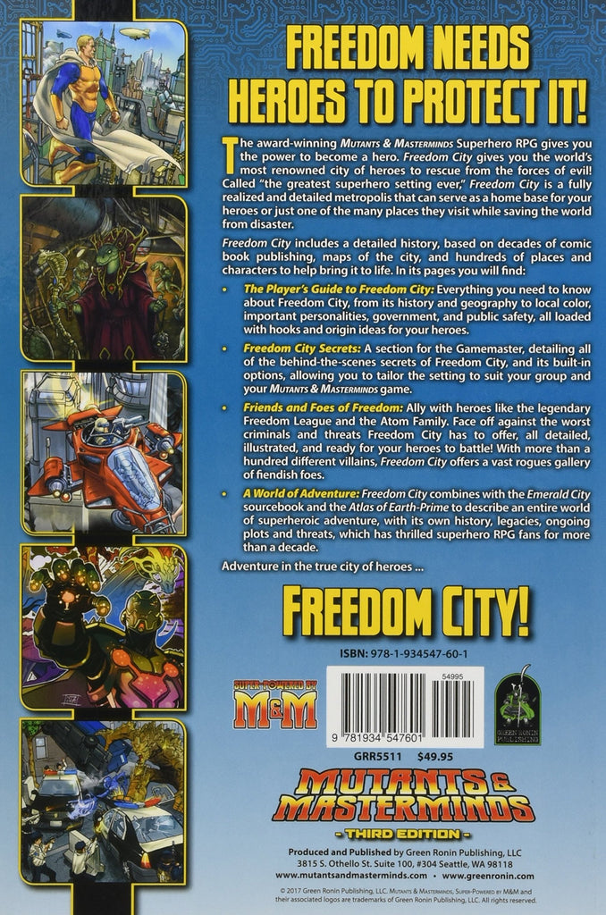 Mutants & Masterminds: Freedom City Campaign Setting GRR 5511