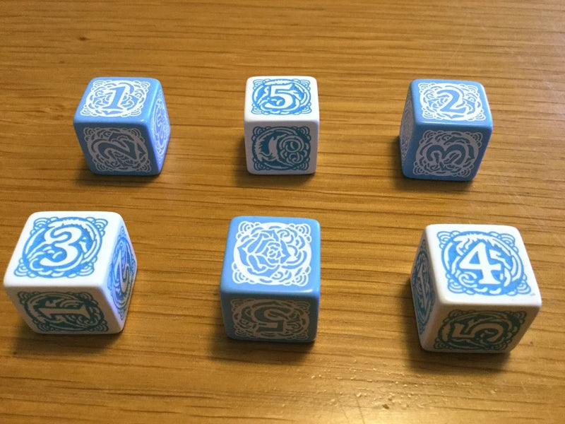 Blue Rose Dice Set GRR 6504