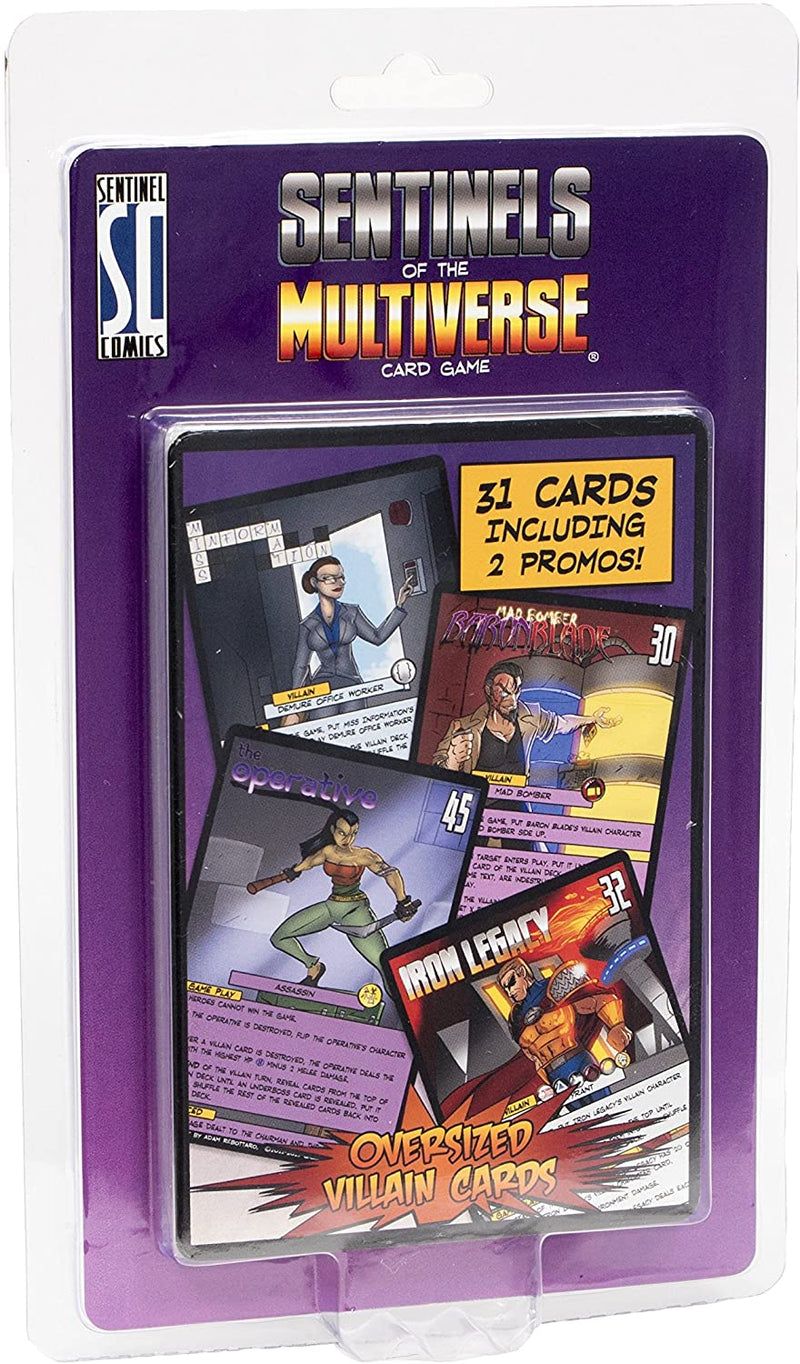 Sentinels of the Multiverse: Oversized Villain Character Cards GTG SOTM-OSV4