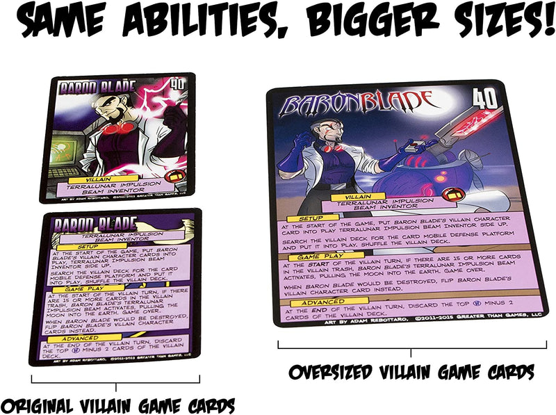 Sentinels of the Multiverse: Oversized Villain Character Cards GTG SOTM-OSV4