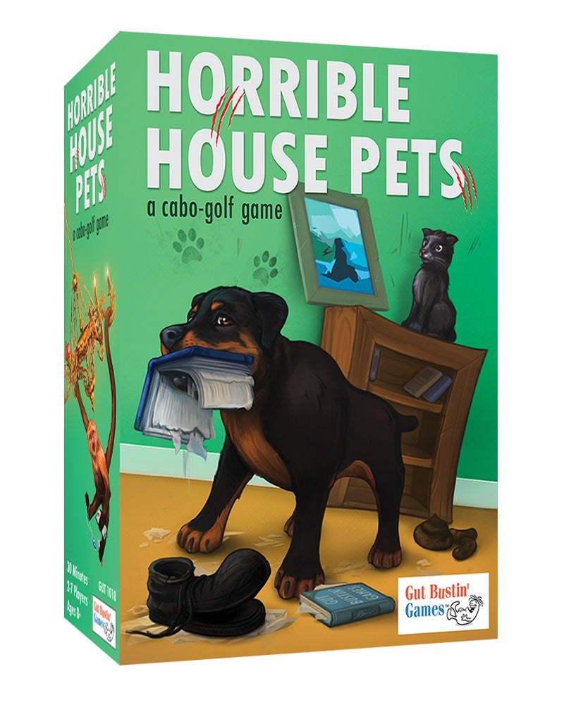 Horrible House Pets Card Game GUT 1018