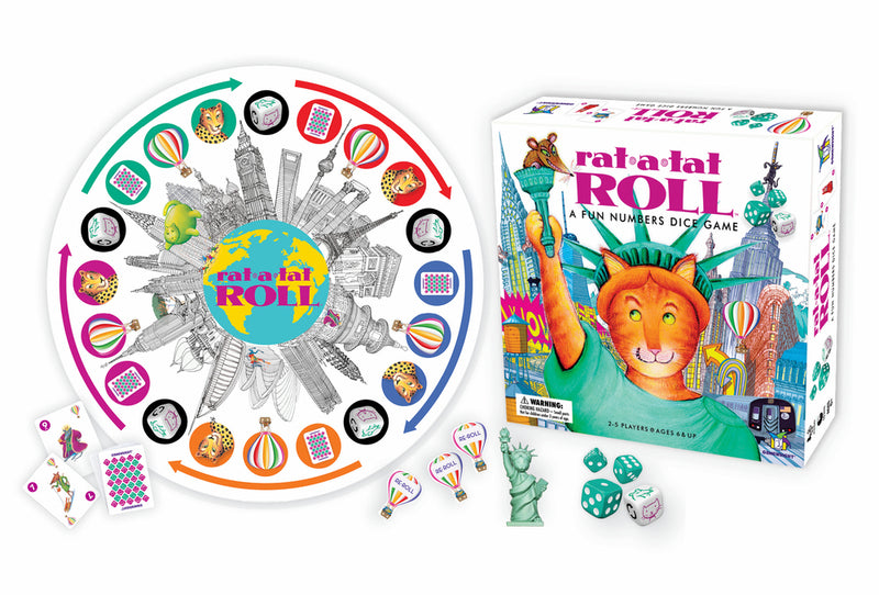 Rat-A-Tat Roll: A Fun Numbers Dice Game GWI 425