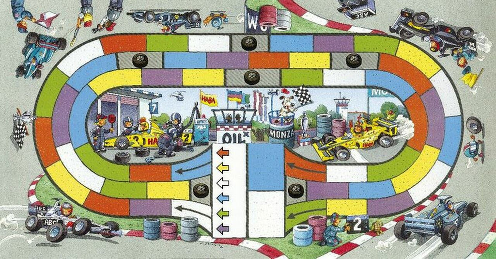 Monza: Car Racing Board Game HAB 4416