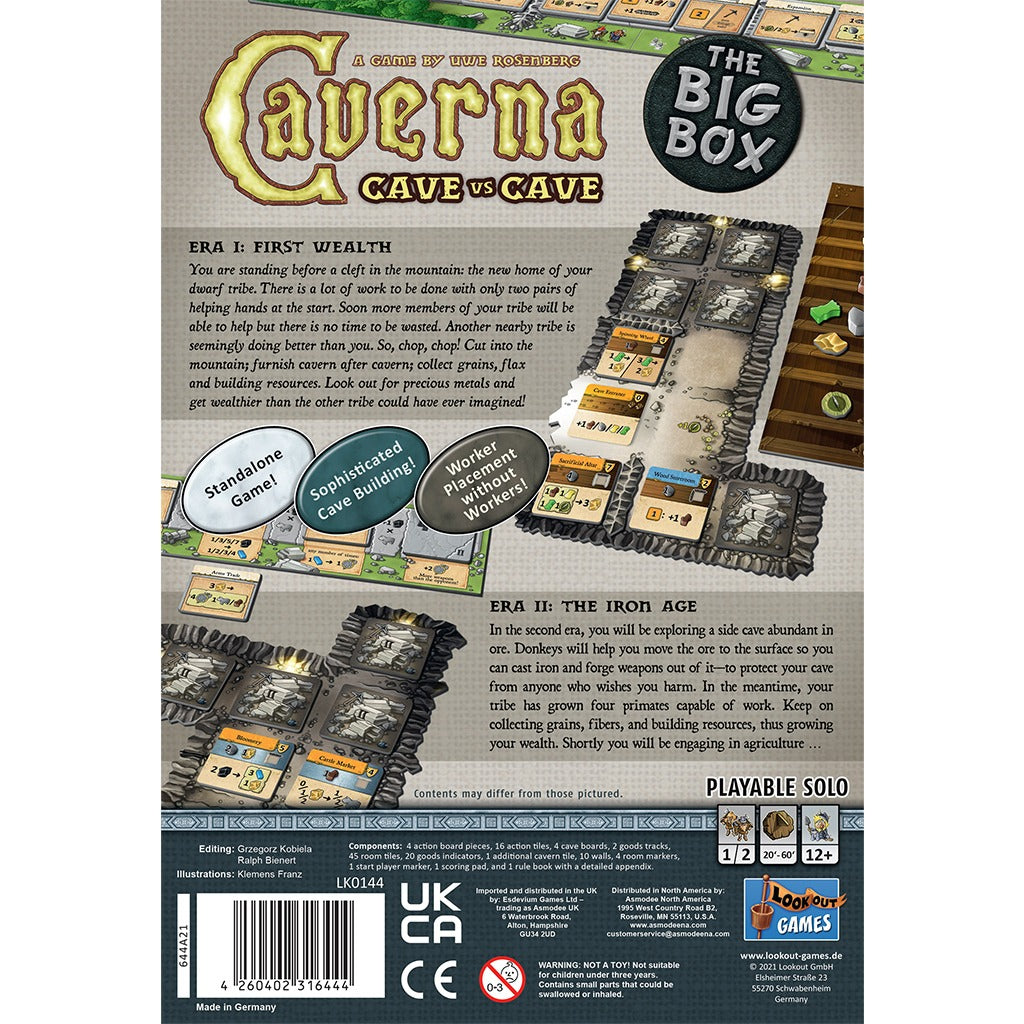 Lookout Games: Caverna - Cave vs Cave LKG LK3525