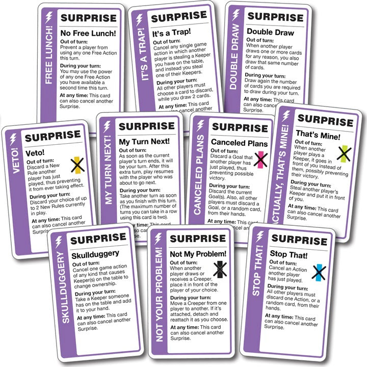 Fluxx: More Suprises Expansion Deck LOO 118