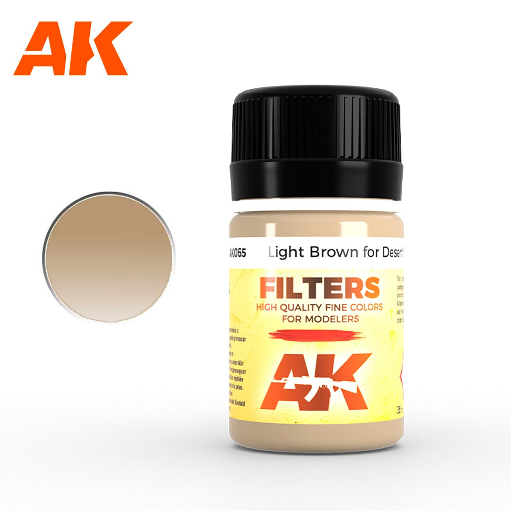 AFV Series: Light Brown For Desert Yellow (Afrika Korps Filter) LTG AK-065