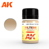 AFV Series: Light Brown For Desert Yellow (Afrika Korps Filter) LTG AK-065