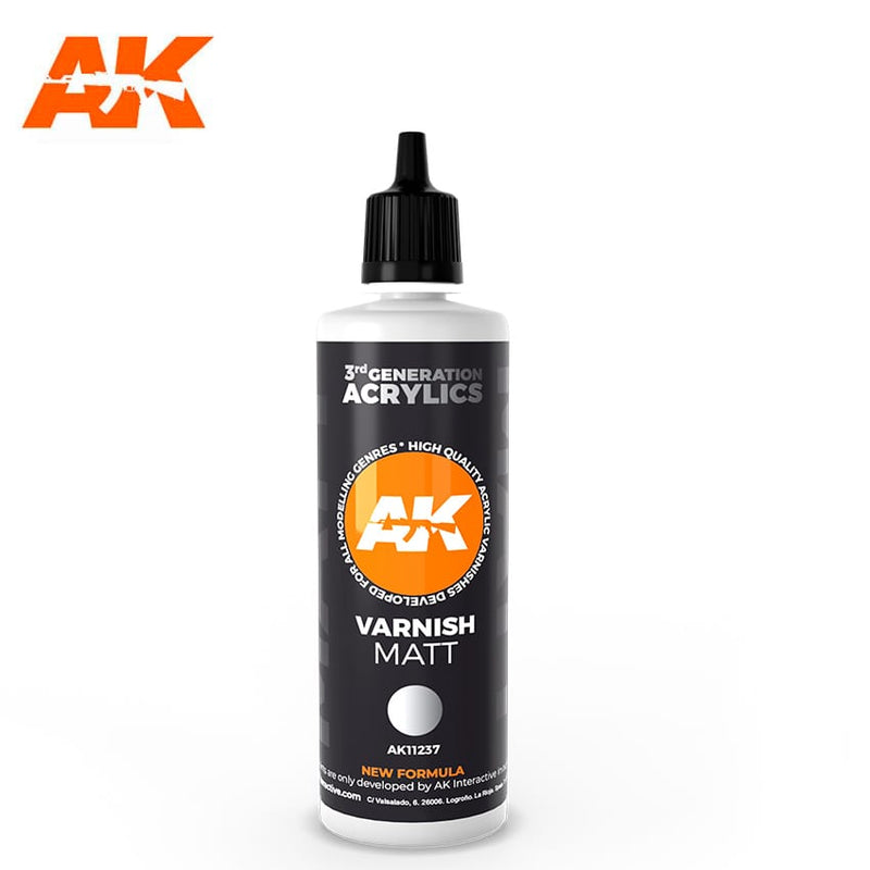 3Gen Acrylics: Varnish Matt 100ml LTG AK-11237