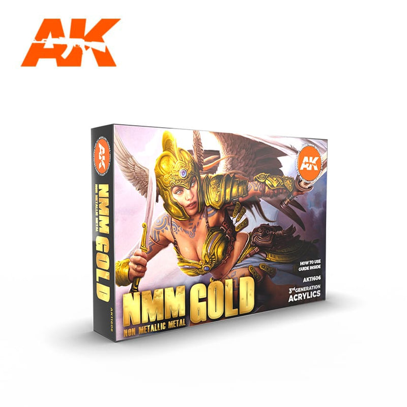 3Gen Acrylics: NMM (Non Metallic Metal) Gold LTG AK-11606