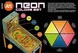 3Gen Acrylics: Neon Colors Set LTG AK-11610A
