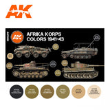 3Gen Acrylics: Afrika Korps Colors 1941-43 LTG AK-11652