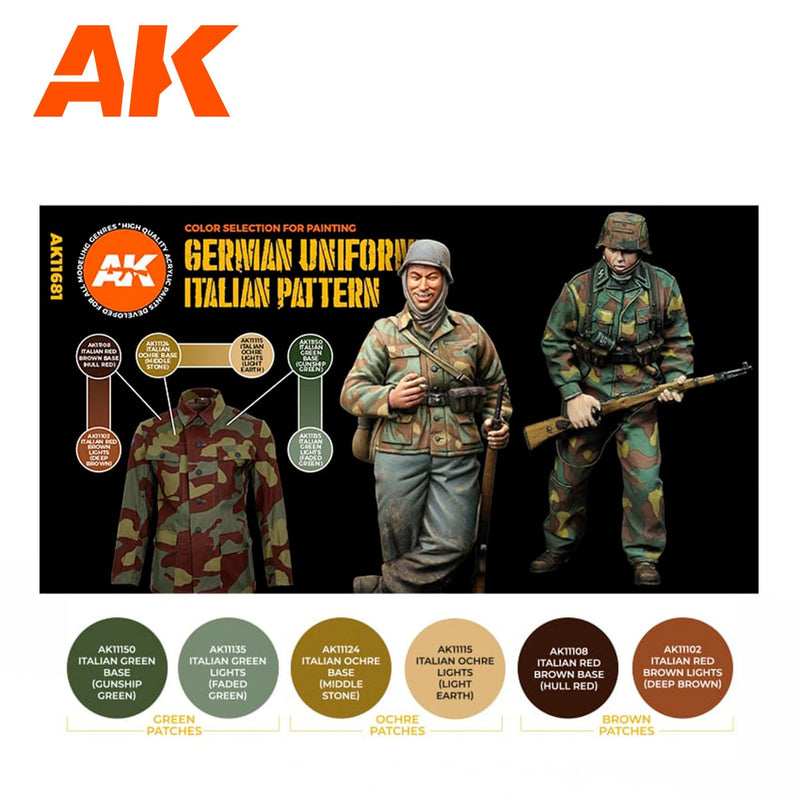 3Gen Acrylics: German Uniform Italian Pattern LTG AK-11681