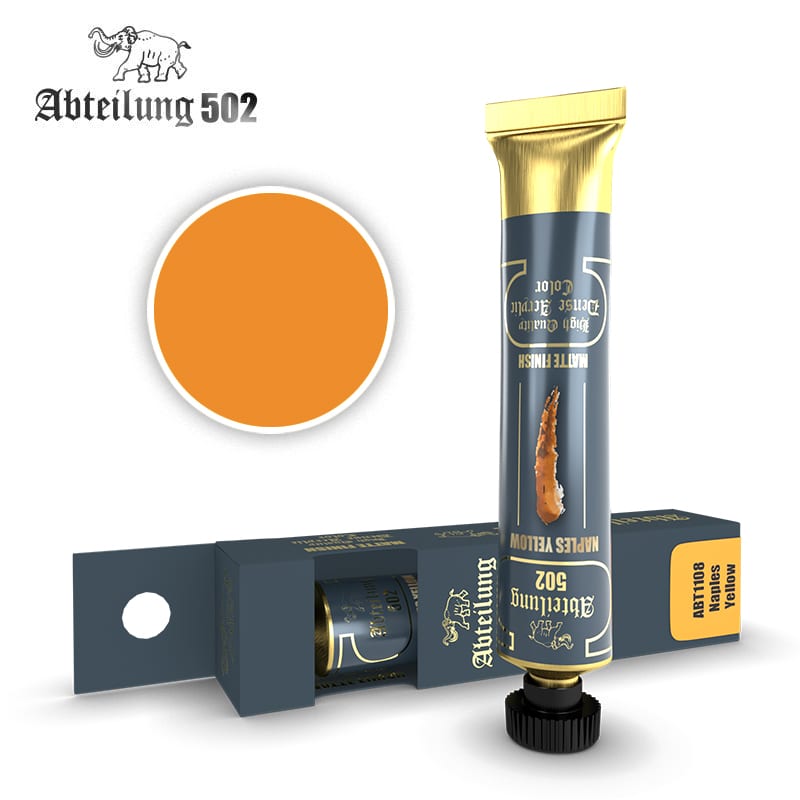 Abteilung 502: Acrylic Tube - Naples Yellow LTG AK-ABT1108