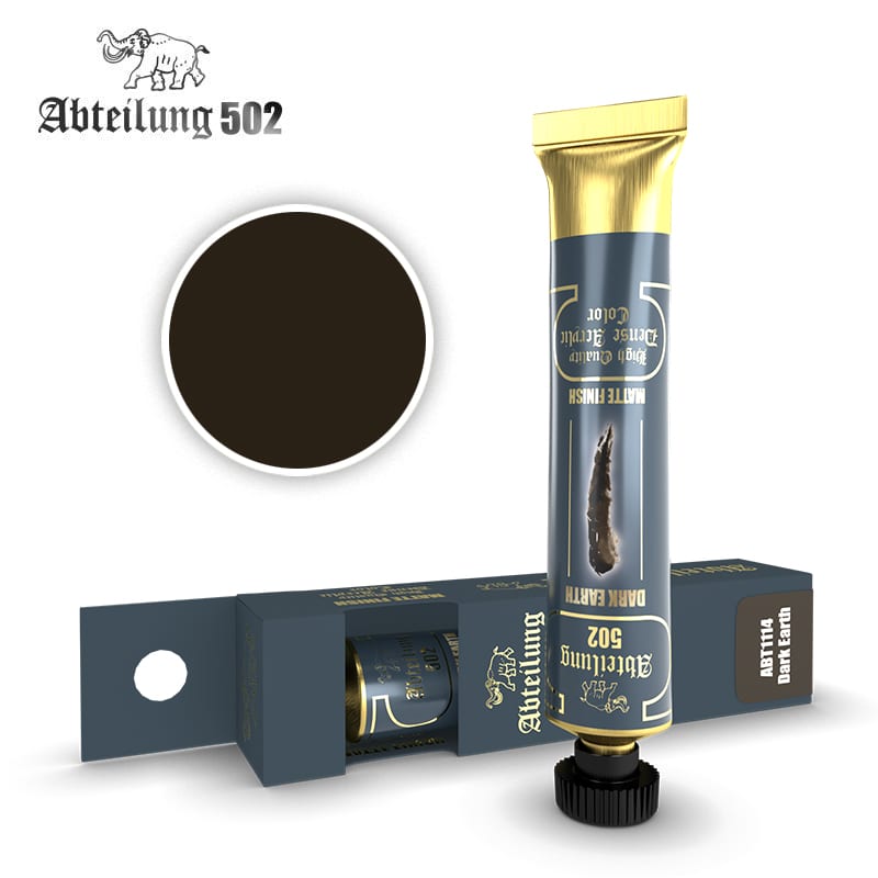 Abteilung 502: Acrylic Tube - Dark Earth LTG AK-ABT1114