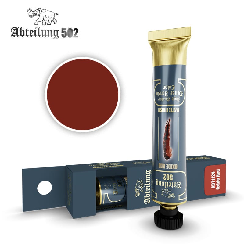 Abteilung 502: Acrylic Tube - Oxide Red LTG AK-ABT1124