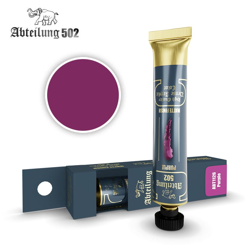 Abteilung 502: Acrylic Tube - Purple LTG AK-ABT1126