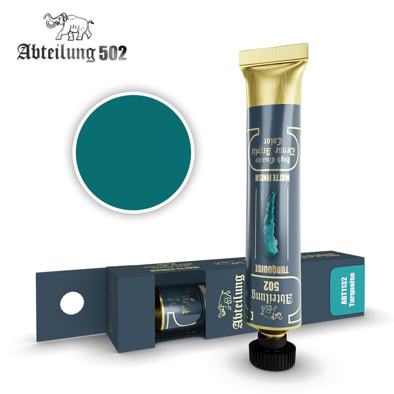 Abteilung 502: Acrylic Tube - Turquoise LTG AK-ABT1132
