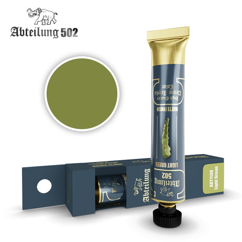 Abteilung 502: Acrylic Tube - Light Green LTG AK-ABT1138