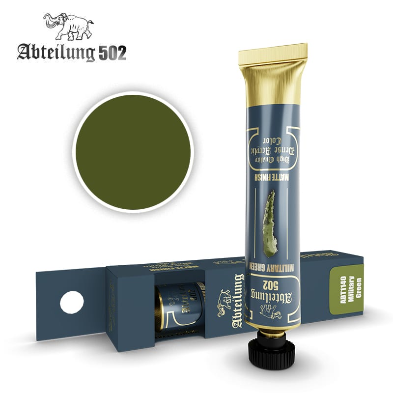 Abteilung 502: Acrylic Tube - Military Green LTG AK-ABT1140