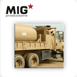 MIG Productions: Filter - Orange for Desert Camo 35ml LTG AK-F419