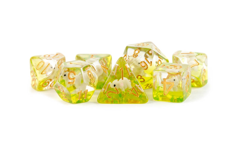 16mm Resin Poly Dice Set: Elephant Dice MET 755