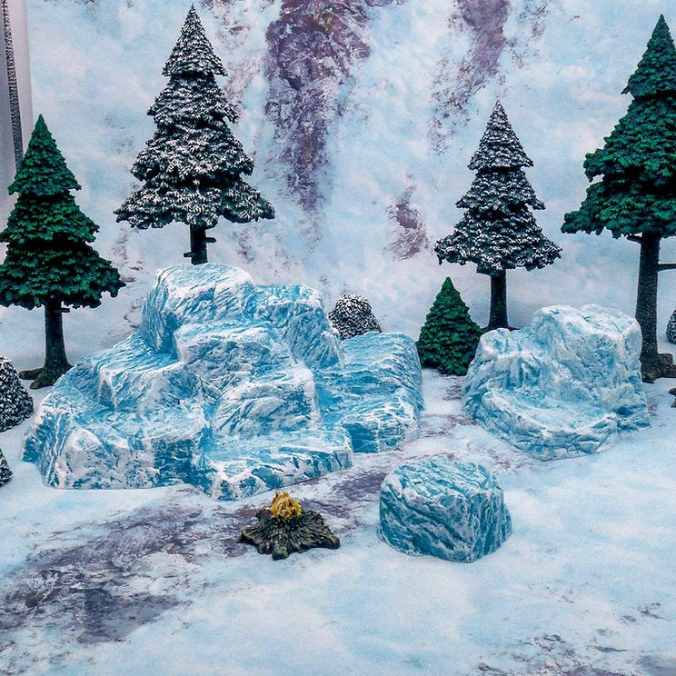 Monster Scenery: Snowy Hills MFC 10202