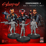 Cyberpunk RED Miniatures: Edgerunners A - MFC 33001