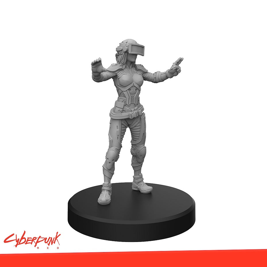 Cyberpunk RED Miniatures: Edgerunners A - MFC 33001