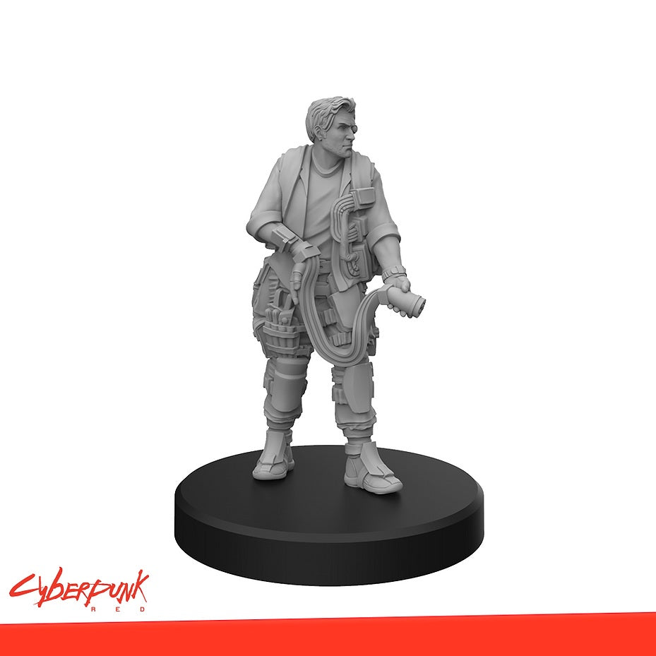 Cyberpunk RED Miniatures: Edgerunners A - MFC 33001