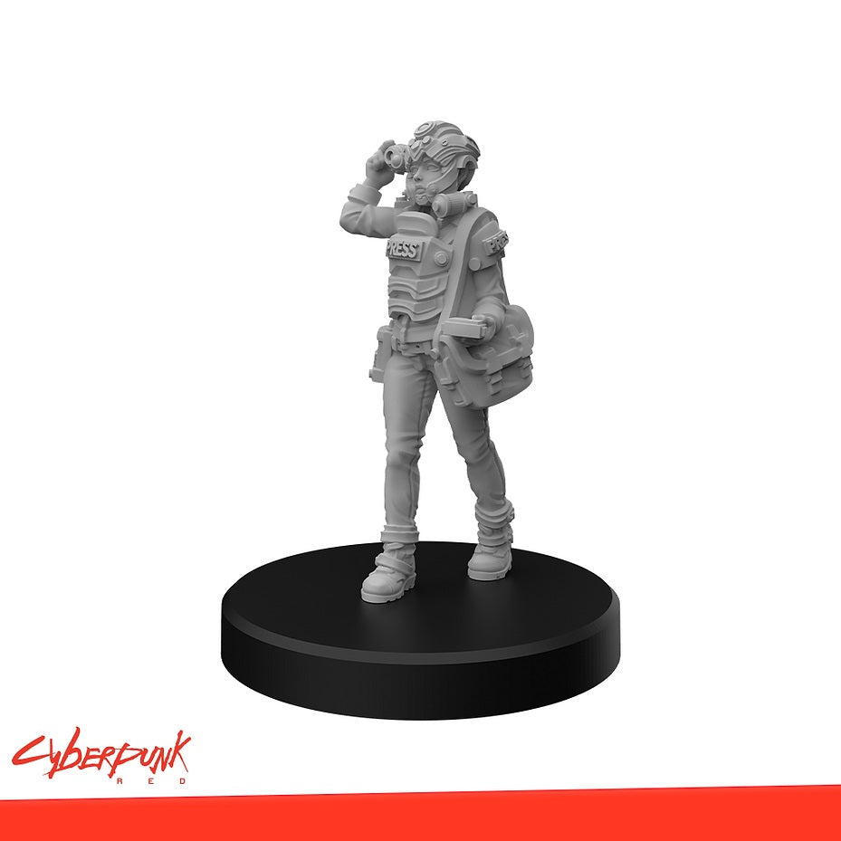 Cyberpunk RED Miniatures: Edgerunners D - MFC 33004