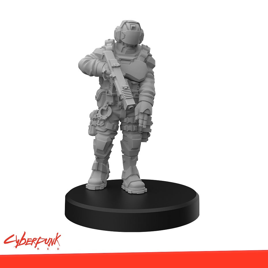Cyberpunk RED Miniatures: Lawmen B - MFC 33006